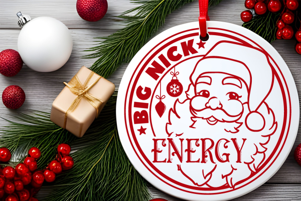 Big Nick Energy Funny Christmas SVG Quote - Image 3