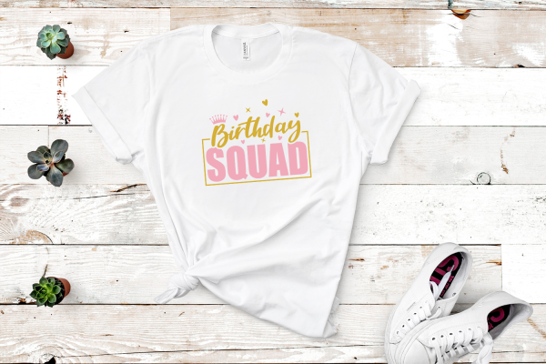 Birthday Squad SVG Files Pack | Birthday Girl SVG Pack - Image 3