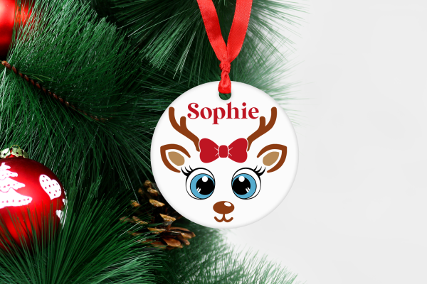 Christmas Reindeer Faces SVG Pack - Image 3