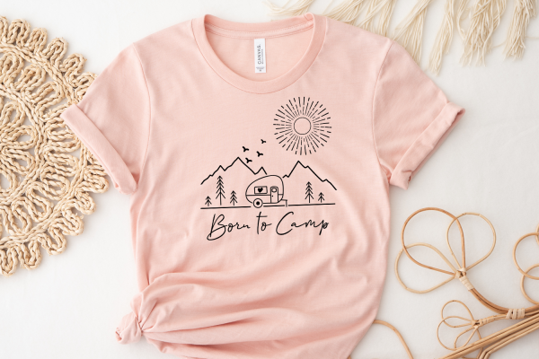 Born to Camp SVG Quote | Camping SVG Cut Files - Image 2