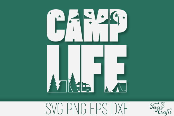 Camp Life SVG Quote - Image 2