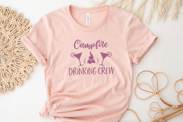 Campfire Drinking Crew SVG Quote - Image 2