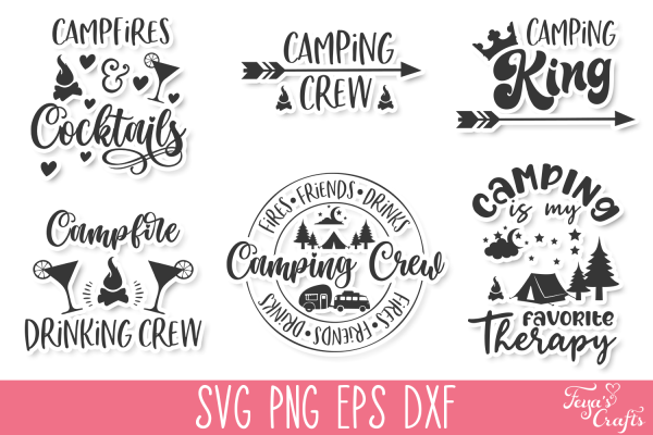 Camping SVG Bundle with 25 Files - Image 7