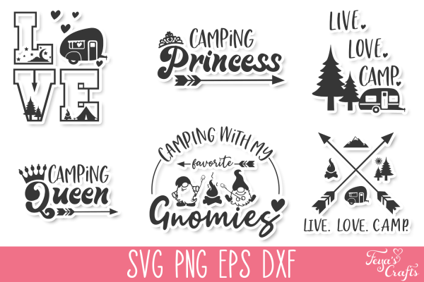 Camping SVG Bundle with 25 Files - Image 8