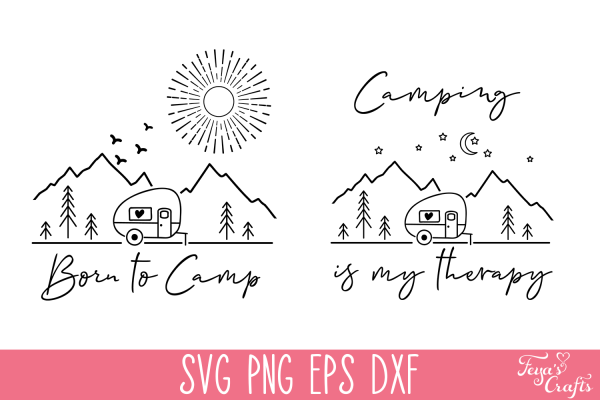 Camping SVG Bundle with 15 Cut Files - Image 3