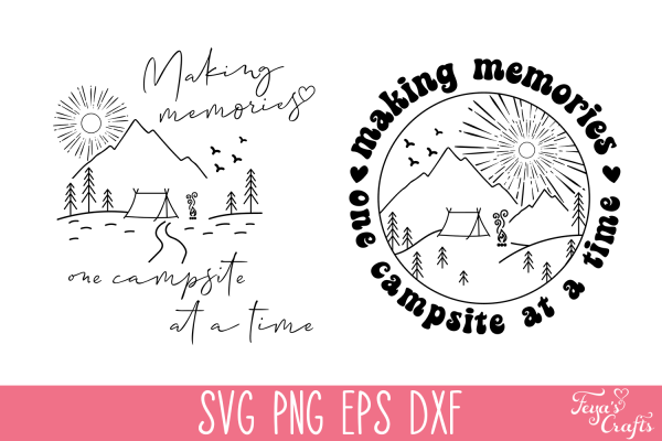 Camping SVG Bundle with 15 Cut Files - Image 9