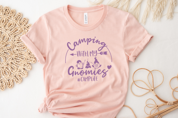 Camping with my Gnomies SVG Quote - Image 2