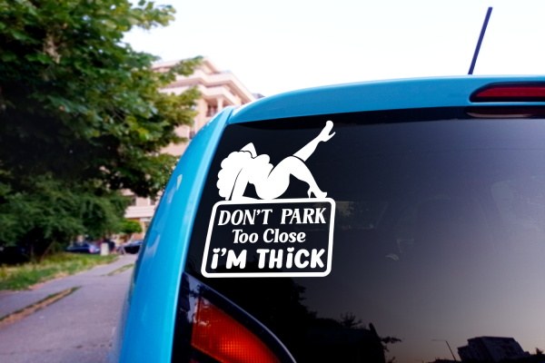 Don’t Park Too Close Funny SVG Quotes Pack - Image 4