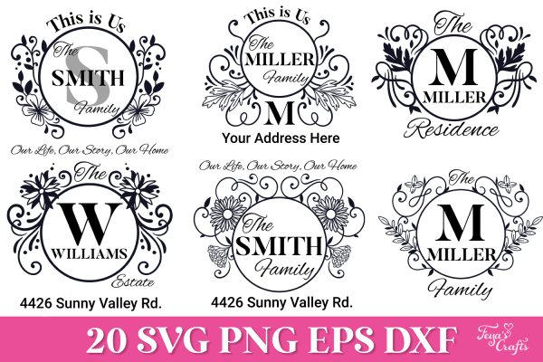 Mailbox Decal SVG Pack - Image 2