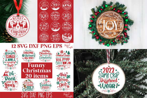 Christmas SVG Quotes and Designs Bundle - Image 4