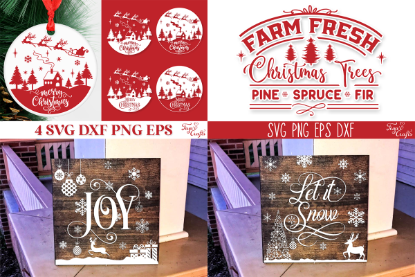 Christmas SVG Quotes and Designs Bundle - Image 13