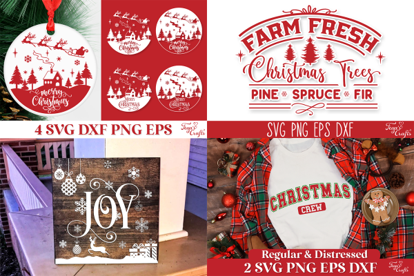 Christmas SVG Bundle with 750 Cut Files - Image 13