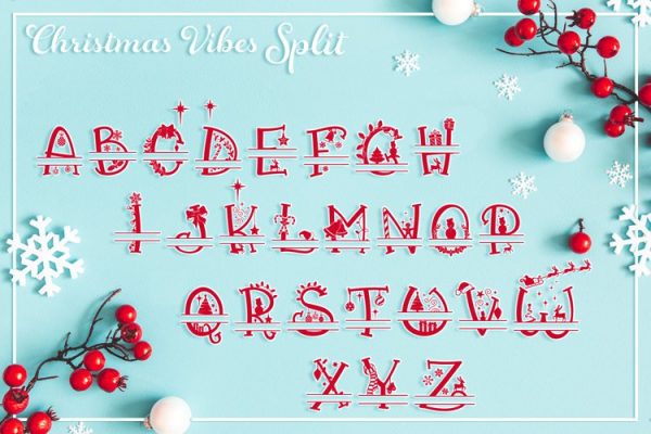 Free Christmas Font: Christmas Vibes Font Family - Image 5