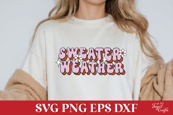 Free Sweater Weather SVG Quote - Image 5