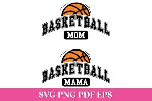 Free Basketball Mom Arched SVG