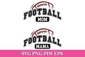 football-mom-arched-svg-quote