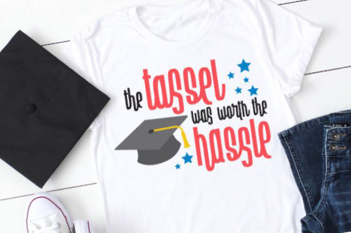 The Tassel was worth the Hassle free SVG Quote